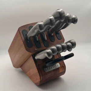 Sabatier Stainless Steel  Knife Block‎ Set with Edgekeeper, 13-pc